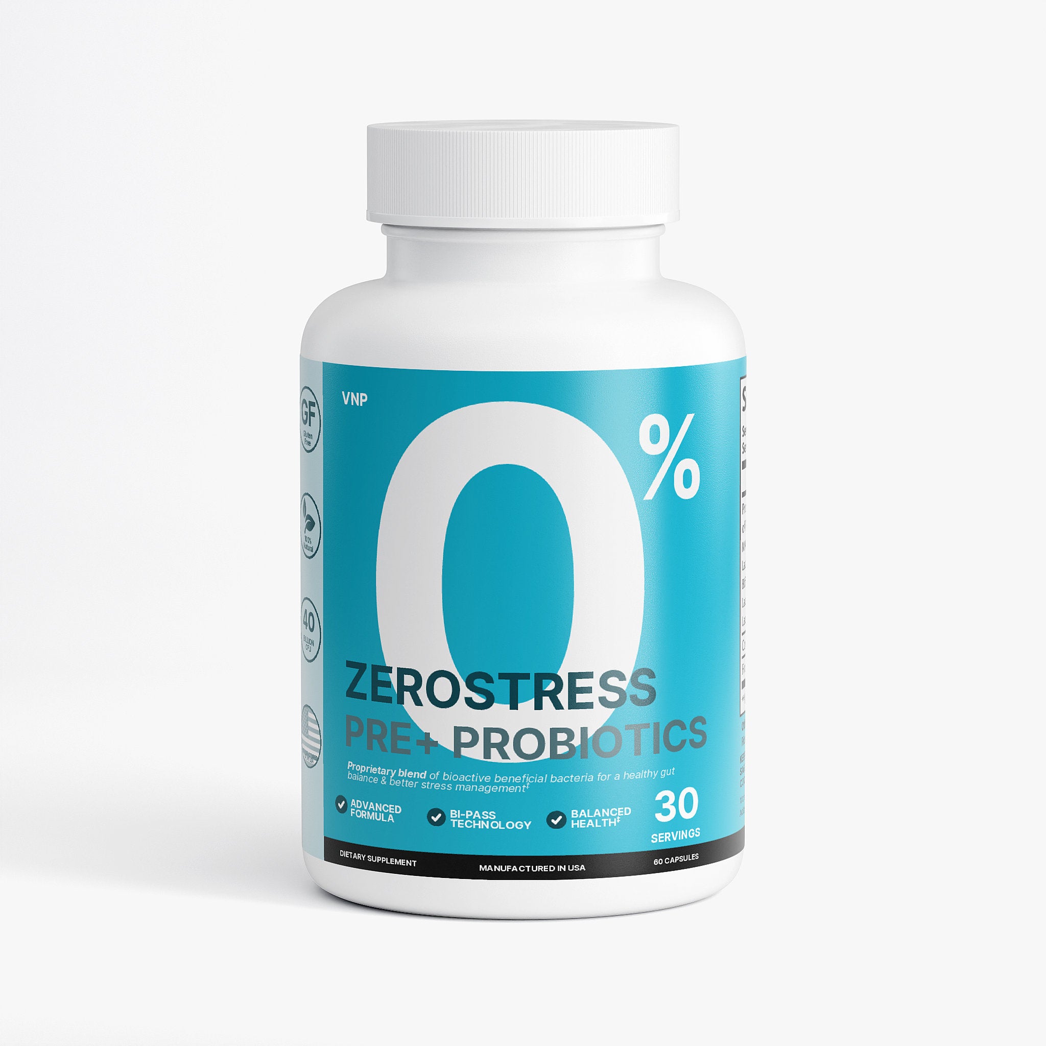 ZeroStress Pre+ Probiotics