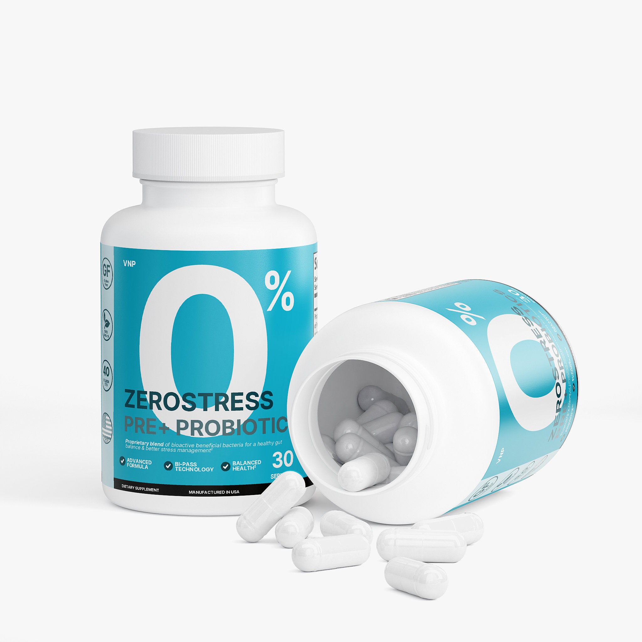 ZeroStress Pre+ Probiotics