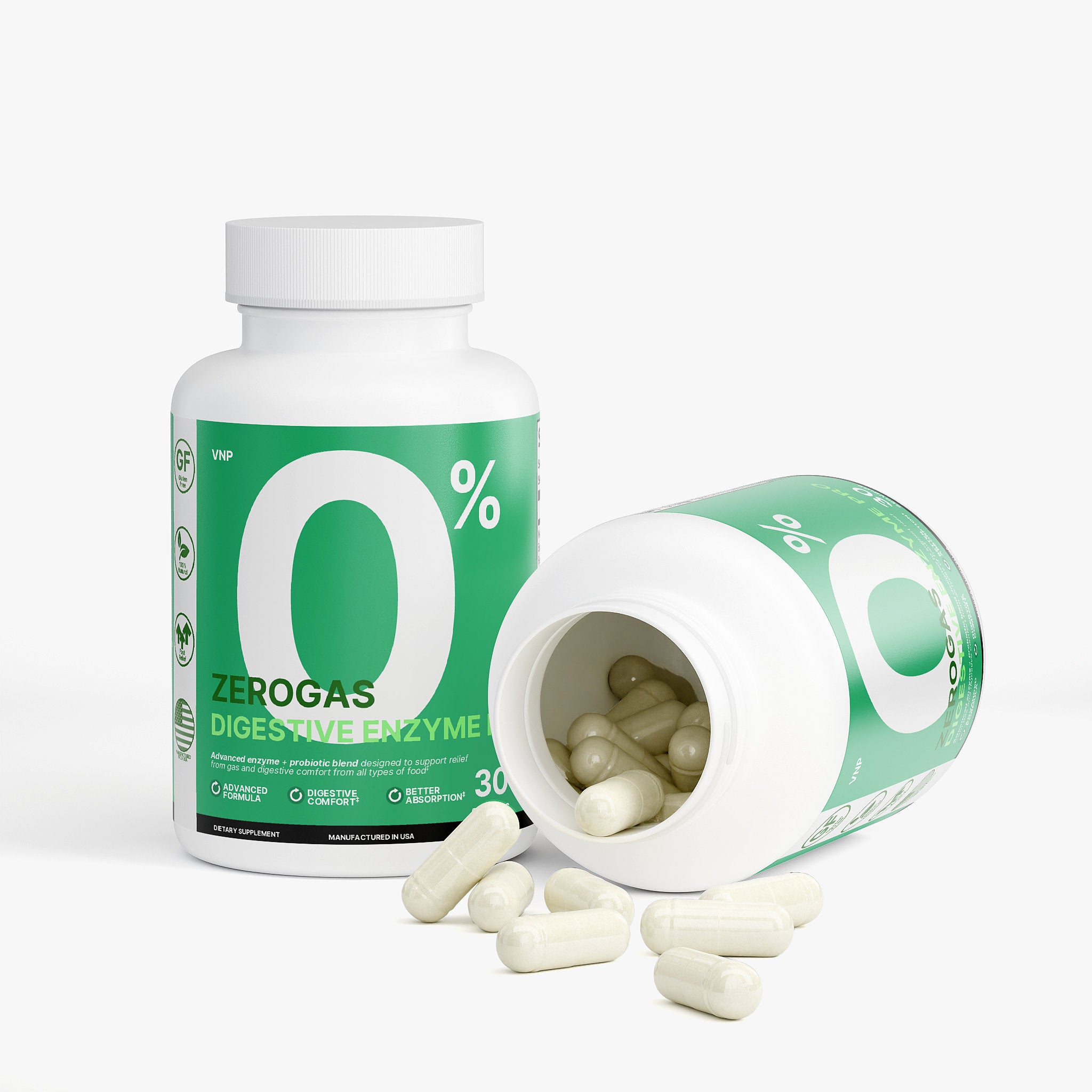 ZeroGas Digestive Enzyme Pro