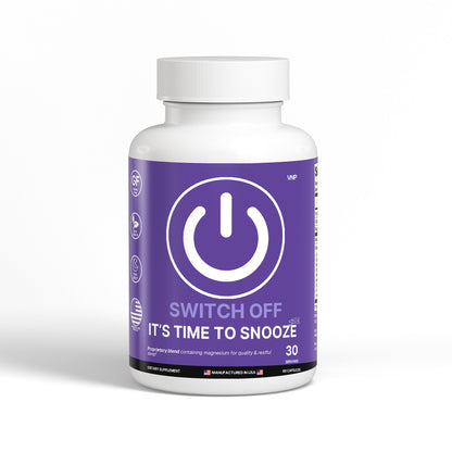 It's Time To SNOOZE with Magnesium - 30 Servings