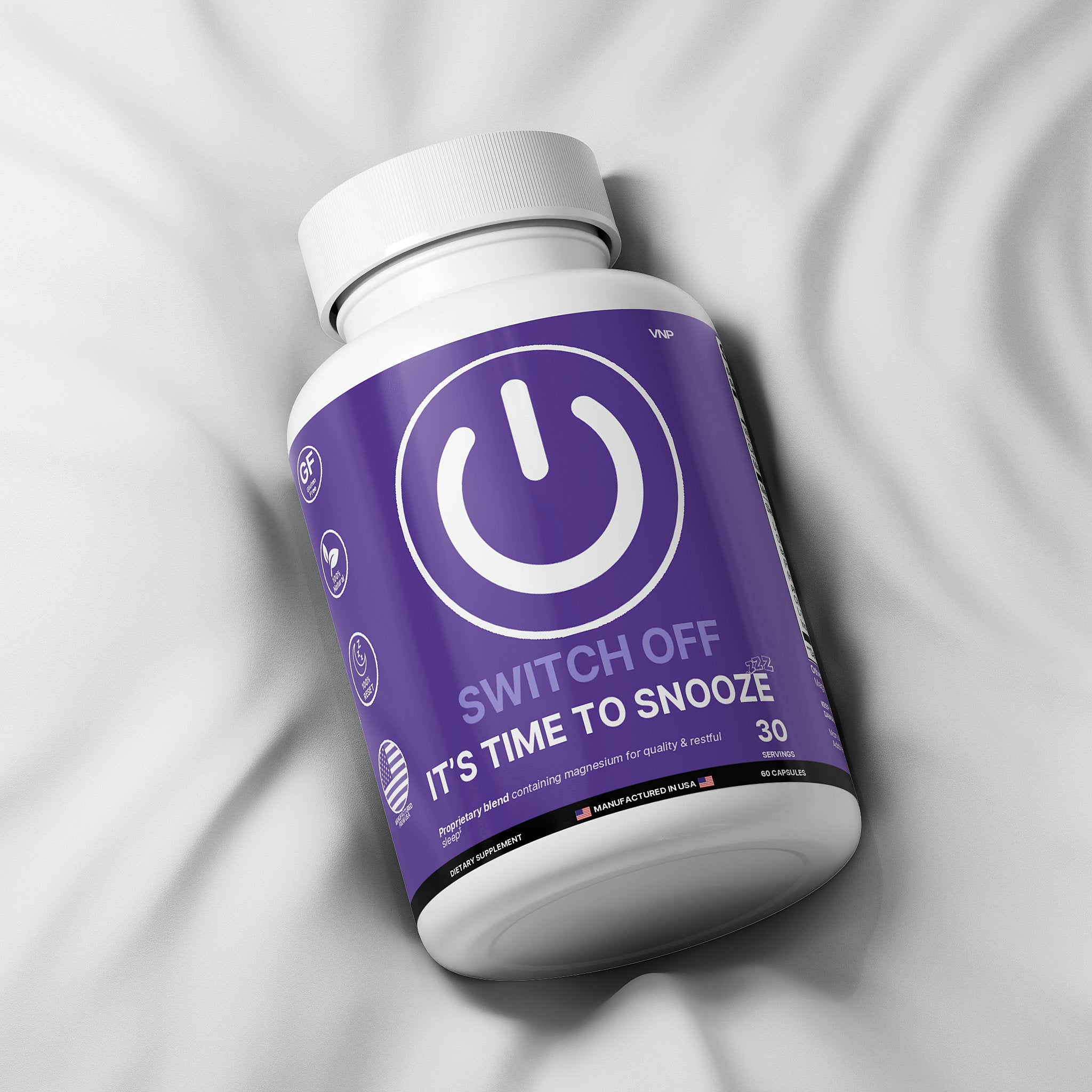 It's Time To SNOOZE with Magnesium - 30 Servings